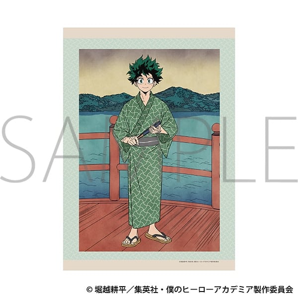 僕のヒーローアカデミア 布ポスター/緑谷 出久 ムービックで2024年8月2日頃より発売