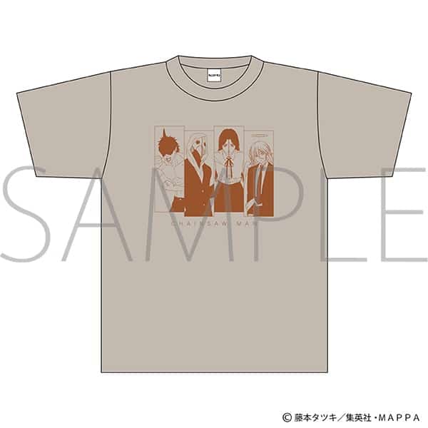 チェンソーマン Tシャツ ムービックで2024年8月16日より発売