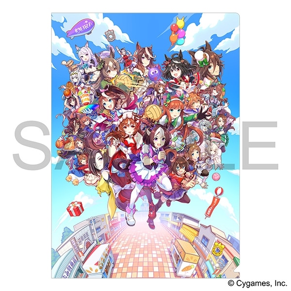 ウマ娘 プリティーダービー クリアファイル/KV 熱血ハチャメチャ大感謝祭!
 アニメイトで
2024/08/30 発売