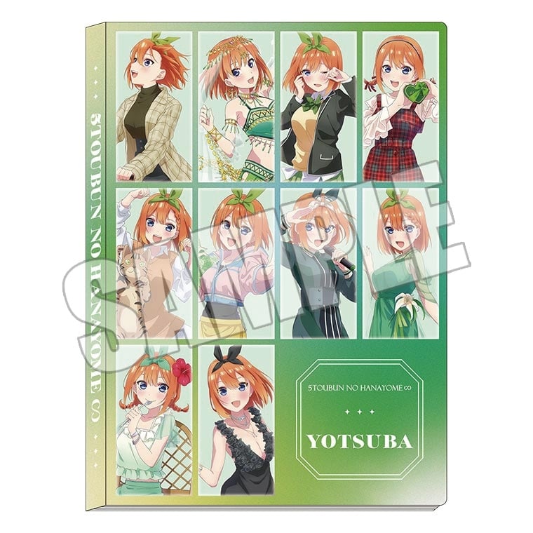 五等分の花嫁∽ クリアファイルケース
 アニメイトで
2024年07月中旬発売