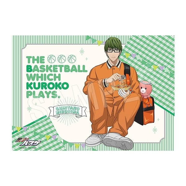 黒子のバスケ B2布ポスター 練習終わりのひとときver. 緑間真太郎
 アニメイトで
2024年08月発売