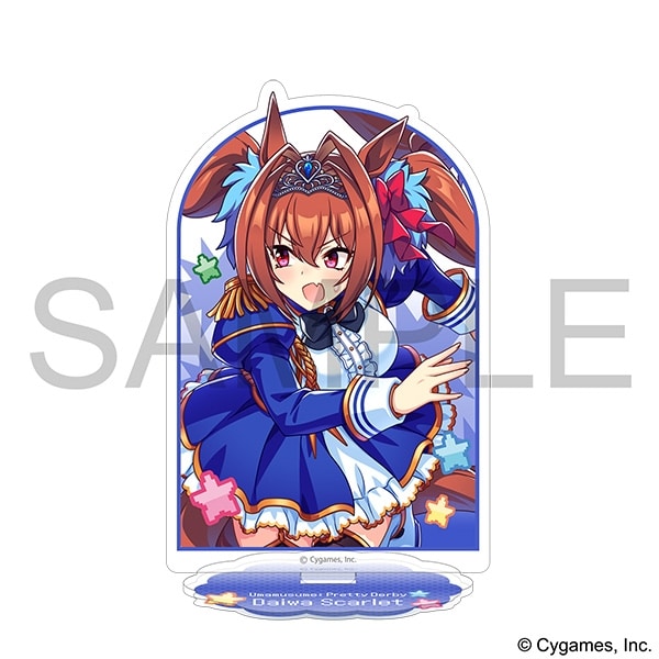 ウマ娘 プリティーダービー アクリルスタンド /ダイワスカーレット、熱血ハチャメチャ大感謝祭!
 アニメイトで
2024/08/30 発売
