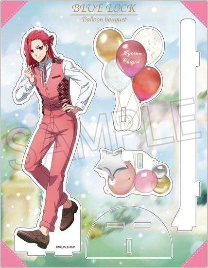 ブルーロック アクリルスタンド -Balloon Bouquet- 千切 豹馬                     ホビーストックで2024年1月発売