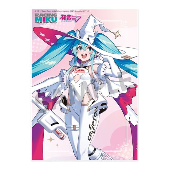 レーシングミク 2024 キービジュアル1 Ver. ビジュアルアクリルプレート                     ホビーストックで2024年8月発売