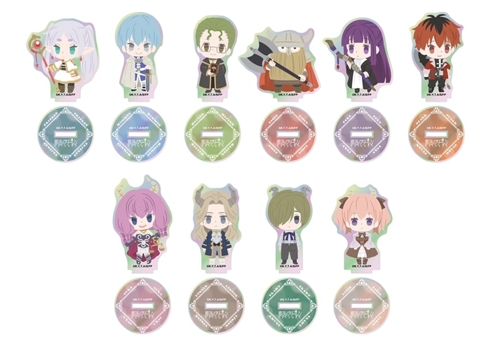 葬送のフリーレン トレーディングオーロラアクリルスタンド ちびキャラ 【再販】
 アニメイトで
2024年07月発売