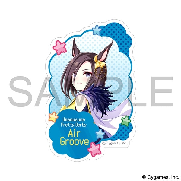 ウマ娘 プリティーダービー ダイカットステッカー/エアグルーヴ、熱血ハチャメチャ大感謝祭!
 アニメイトで
2024/08/30 発売
