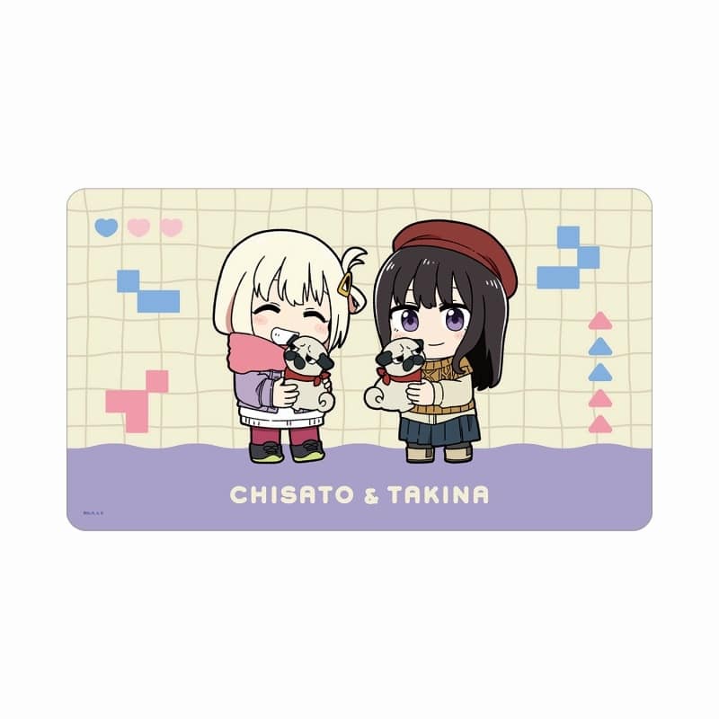 TVアニメ「リコリス・リコイル」 描き起こし 錦木千束&井ノ上たきな Art by 荒* ちびキャラ マルチデスクマット ver.D
 アニメイトで2024/10/27 発売