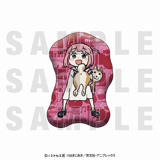 ぼっち・ざ・ろっく!×くまみね ダイカットクッション ふたりとジミヘン                     ホビーストックで2024年9月発売