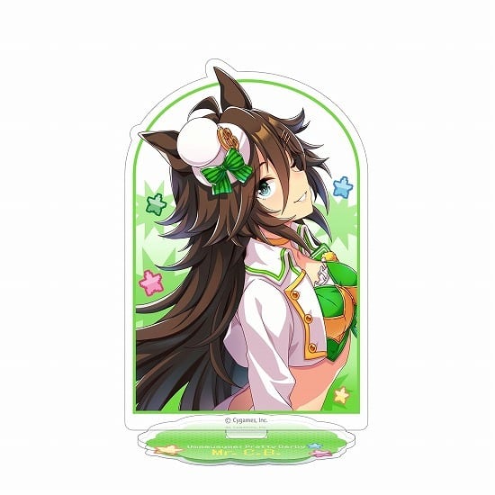ウマ娘 プリティーダービー アクリルスタンド ミスターシービー、熱血ハチャメチャ大感謝祭!                     ホビーストックで2024年8月発売