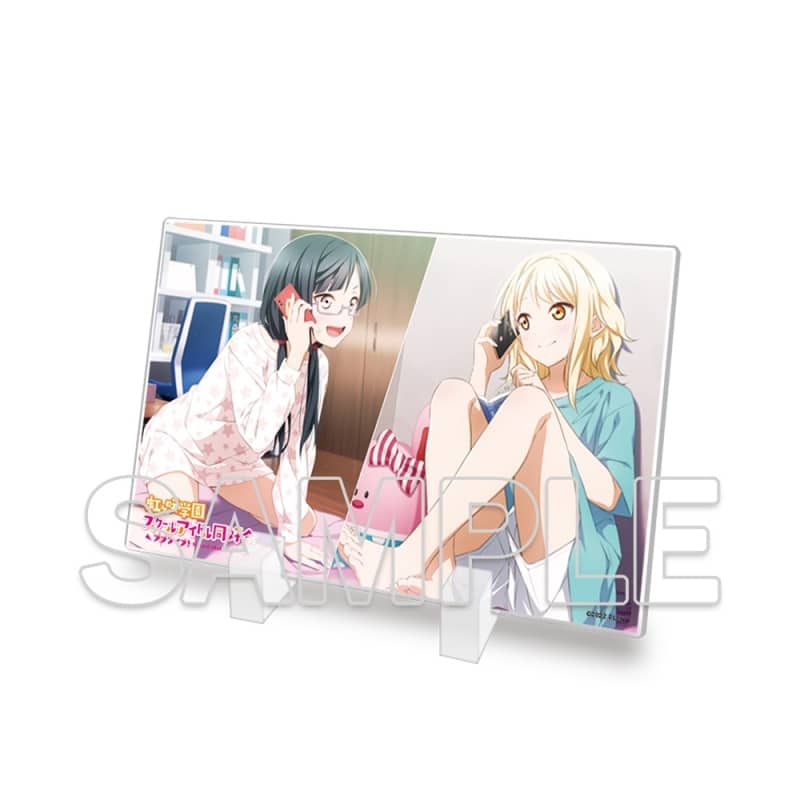 『ラブライブ!虹ヶ咲学園スクールアイドル同好会』 ミニアクリルプレート 愛&せつ菜
 アニメイトで
2024/09/27 発売