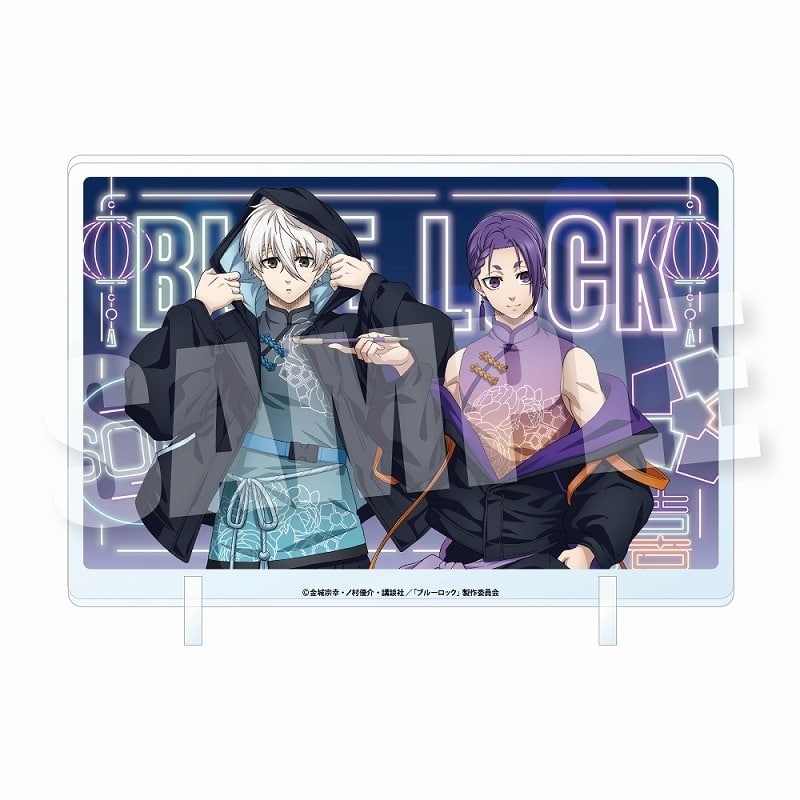 ブルーロック アクリルビジュアルボード《NEONチャイナver.》(TypeB:凪 誠士郎&御影 玲王)
 アニメイトで
2024/08/10 発売