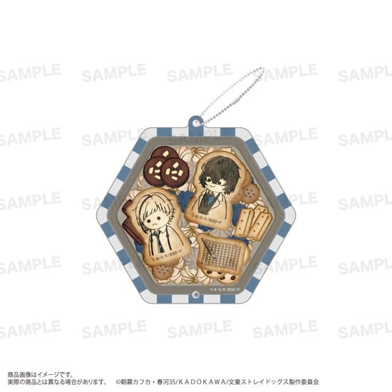 アニメ 文豪ストレイドッグス シャカシャカアクリルキーホルダー うぃむぱてぃすりー 中島敦&太宰治                     ホビーストックで2024年8月発売