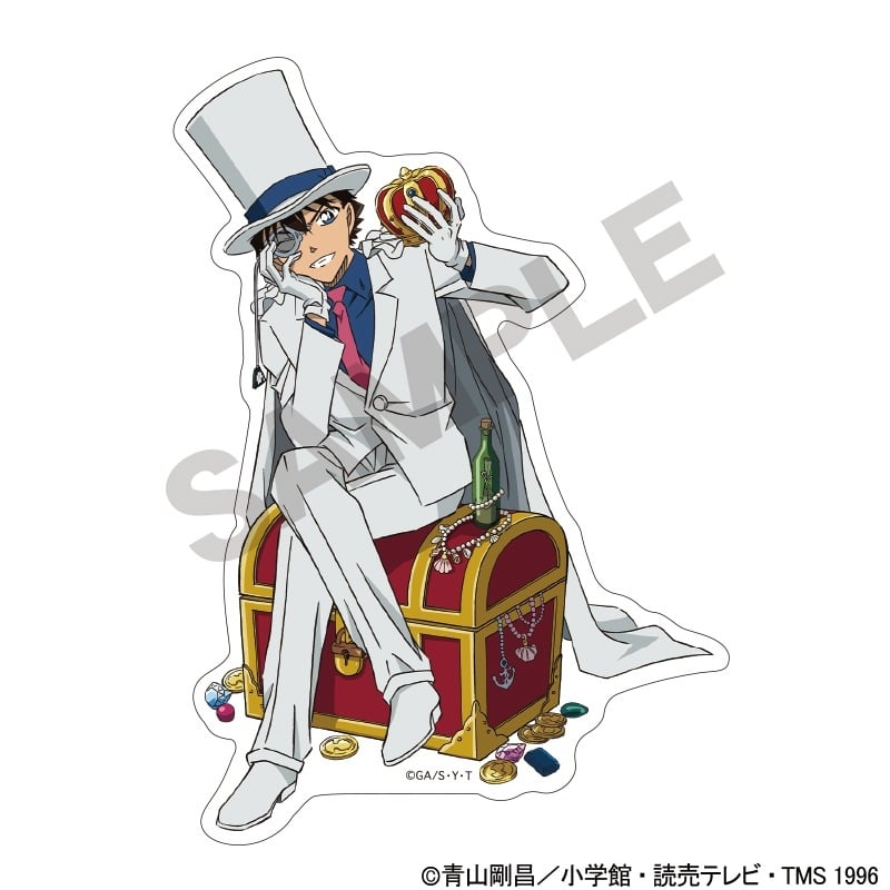 名探偵コナン ダイカットステッカー 怪盗キッド 船乗り
 
2024年08月発売