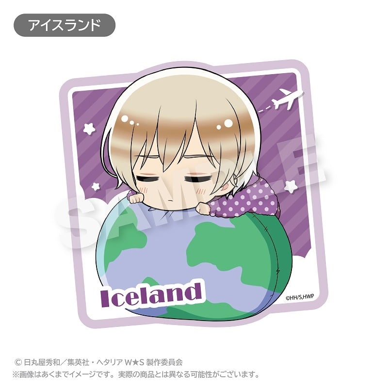 ヘタリア World★Stars ふわみんダイカットステッカー アイスランド
 アニメイトで
2024年09月発売