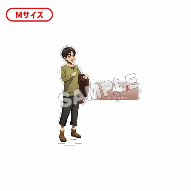進撃の巨人 10 Years Journey 描き下ろしアクリルフィギュアM エレン(過去)
 アニメイトで
2024年09月発売