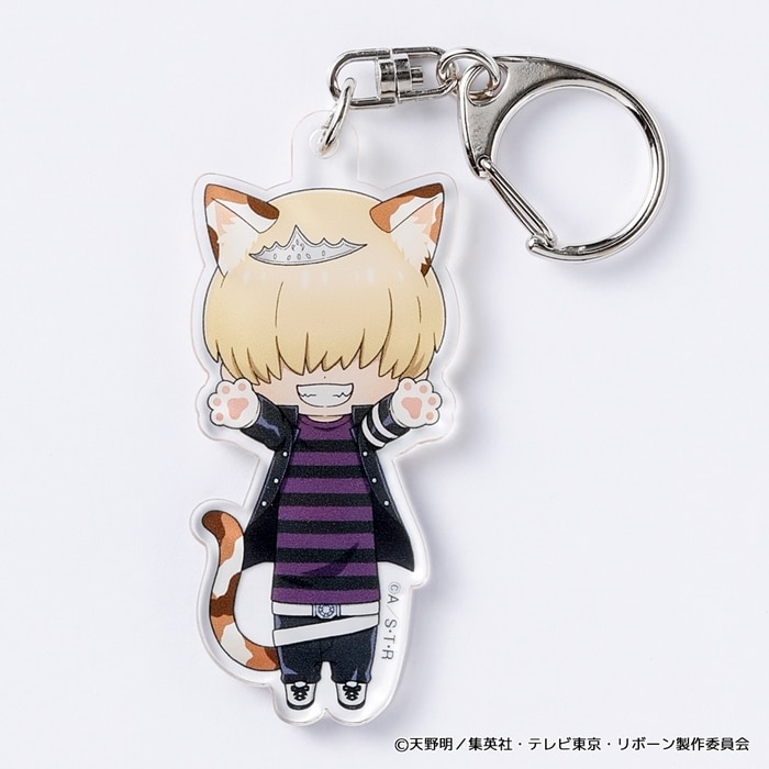 家庭教師ヒットマンREBORN! のび猫アクリルキーホルダー(ベルフェゴール)
 アニメイトで
2024年07月下旬発売