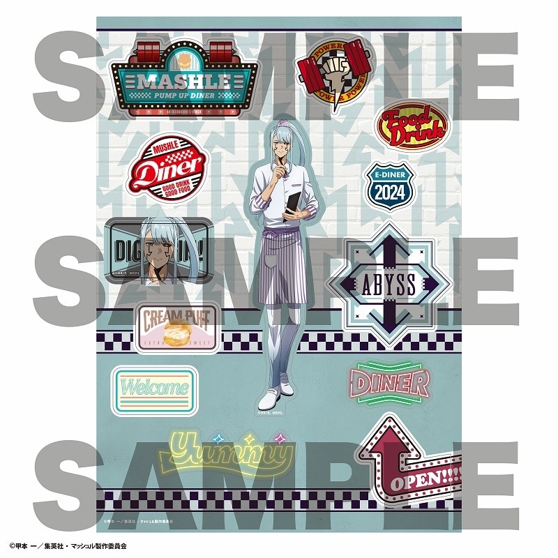 マッシュル ダイカットステッカー アビス・レイザー
 アニメイトで
2024年10月中旬発売