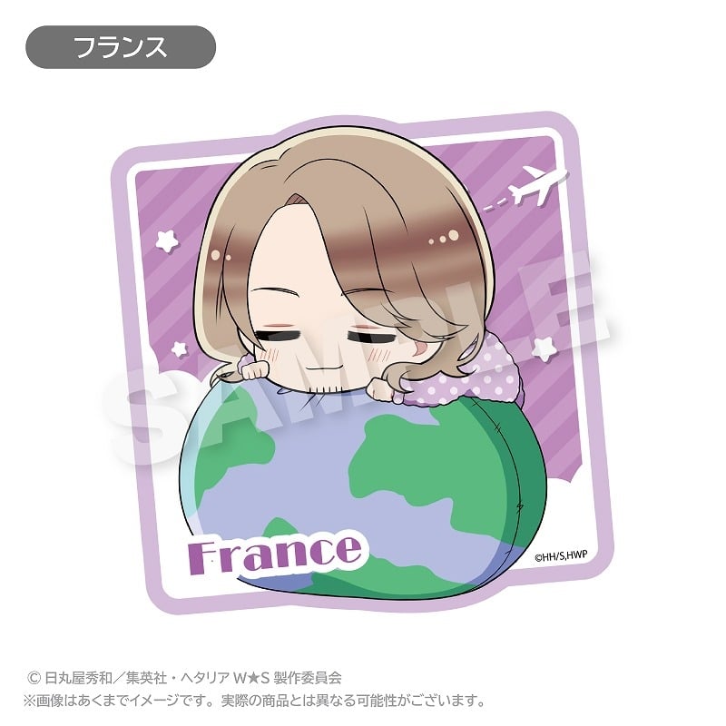 ヘタリア World★Stars ふわみんダイカットステッカー フランス
 アニメイトで
2024年09月発売