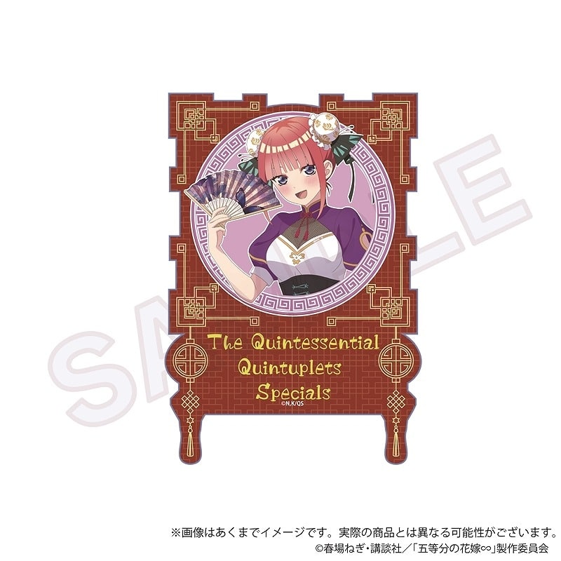 五等分の花嫁∽ ステッカー 中華ロリータver. 中野二乃
 アニメイトで
2024年07月下旬発売