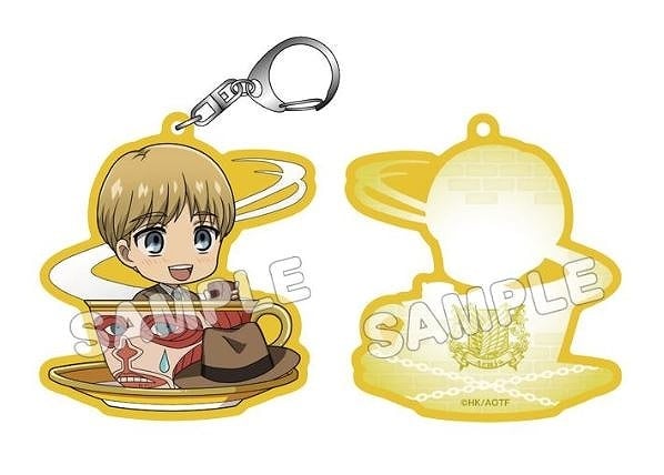 進撃の巨人 アクリルキーホルダー カップインシリーズ3.5弾 アルミン
 アニメイトで
2024年09月発売