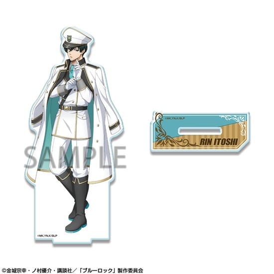 ブルーロック アクリルスタンド デザイン06 糸師 凛 監獄の調停者ver. 描き下ろし                     ホビーストックで2024年7月発売