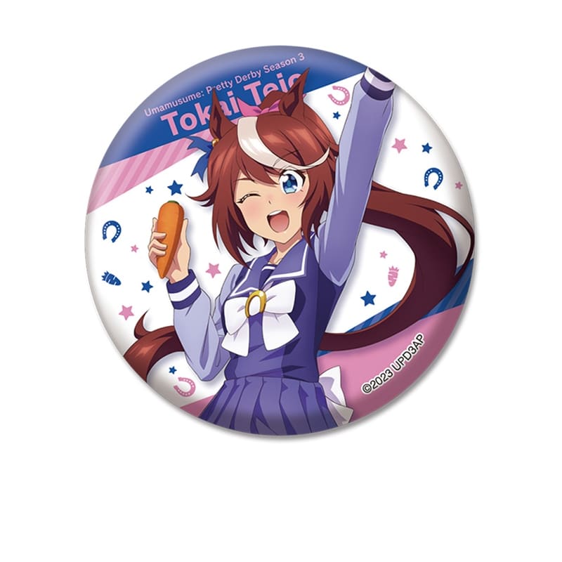 TVアニメ『ウマ娘 プリティーダービー Season 3』 描き下ろし缶バッジ トウカイテイオー
 アニメイトで
2024年08月 下旬 発売