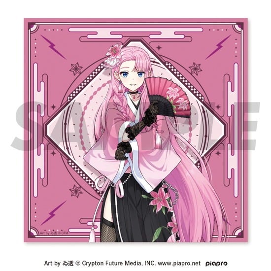 ピアプロキャラクターズ～ジャパンクスタイル～ 風呂敷 巡音ルカ                     ホビーストックで2024年10月発売