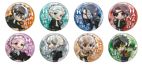 WIND BREAKER ぴた!でふぉめ トレーディング缶バッジ 8個入り1BOX(代引き不可)                     ホビーストックで2024年9月発売