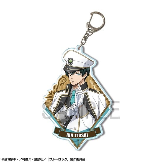 ブルーロック ビッグアクリルキーホルダー デザイン06 糸師 凛 監獄の調停者ver. 描き下ろし                     ホビーストックで2024年7月発売