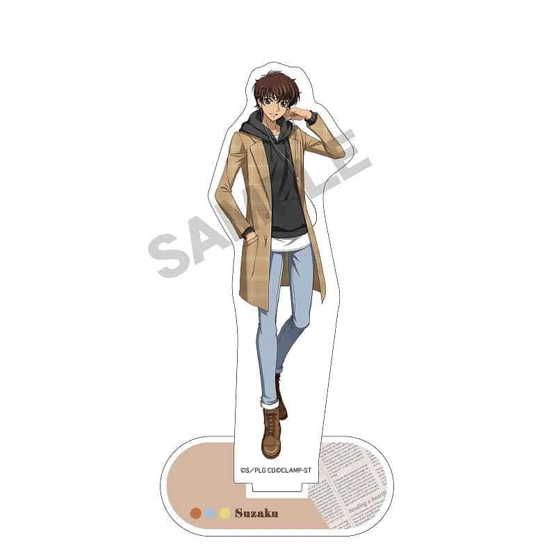 コードギアス  アクリルスタンド スザク 私服
 アニメイトで2024年10月発売