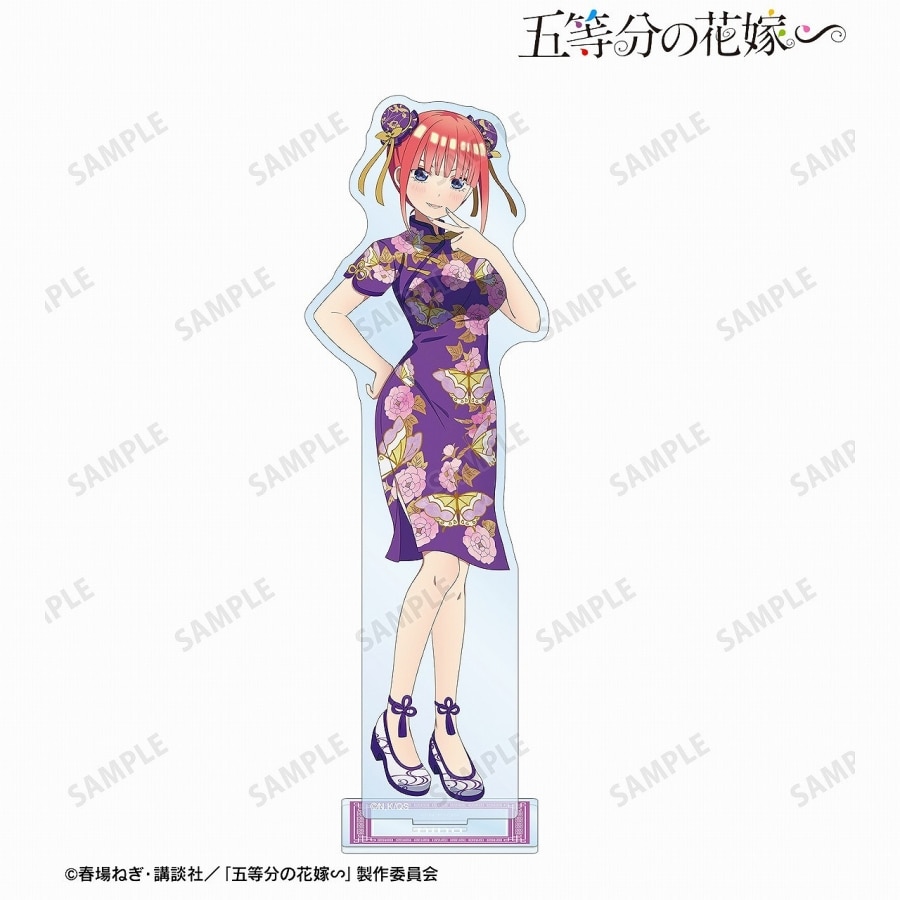 五等分の花嫁∽ 描き下ろし 中野二乃 チャイナドレスver. BIGアクリルスタンド
 アニメイトで
2024/07/27 発売