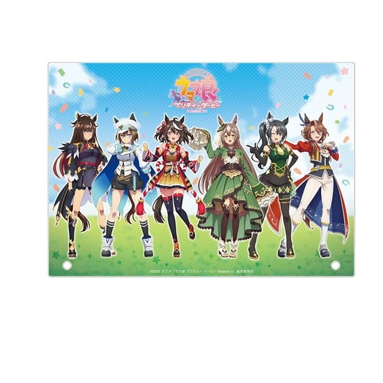 【再販】TVアニメ ウマ娘 プリティーダービー Season 3 描き下ろしアクリルパネル A                     ホビーストックで2024年8月発売