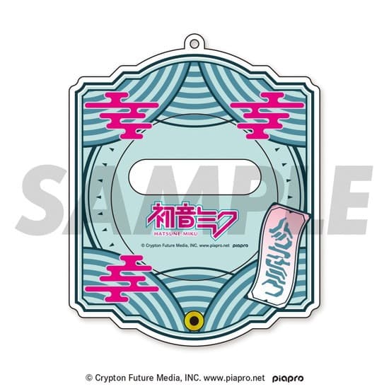 ピアプロキャラクターズ～ジャパンクスタイル～ 缶バッジアクリルフレーム 初音ミク                     ホビーストックで2024年10月発売