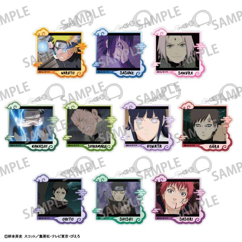 NARUTO & BORUTO NARUTO-ナルト- 疾風伝 トレーディングアクリルキーホルダーVol.2 場面写 eeo Storeで取扱中