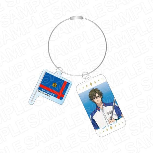 新テニスの王子様 ワイヤーキーホルダー 手塚国光 flag ver. キャラアニで
                                                2024年9月発売