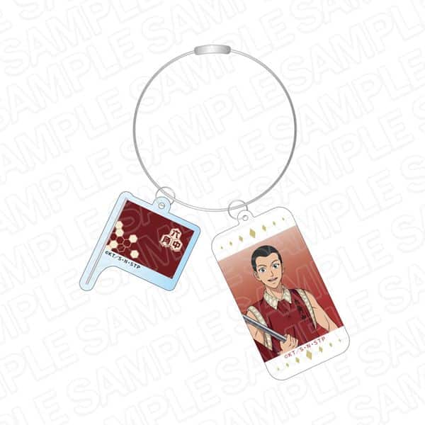 新テニスの王子様 ワイヤーキーホルダー 葵剣太郎 flag ver. キャラアニで
                                                2024年9月発売