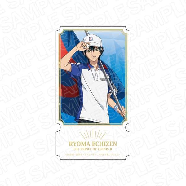 新テニスの王子様 ダイカットステッカー 越前リョーマ flag ver. キャラアニで
                                                2024年9月発売