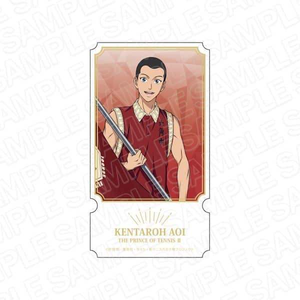 新テニスの王子様 ダイカットステッカー 葵剣太郎 flag ver. キャラアニで
                                                2024年9月発売