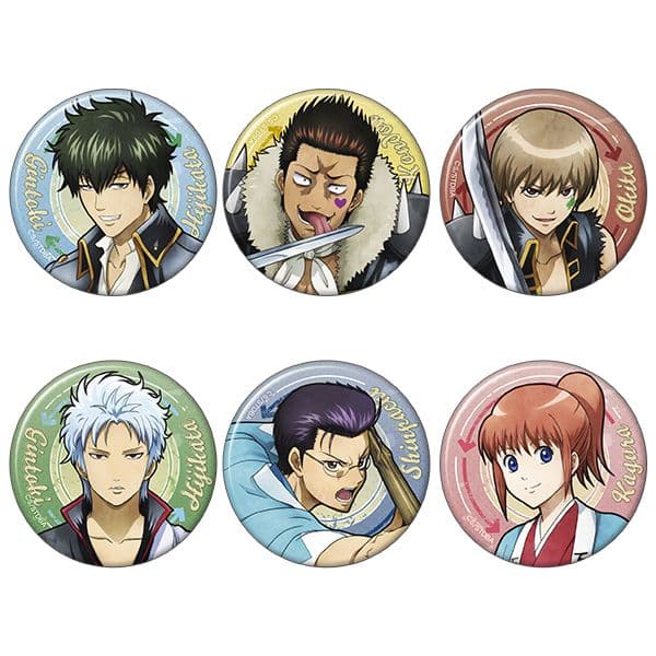 銀魂 キャラバッジコレクション 【1BOX】 キャラアニで発売