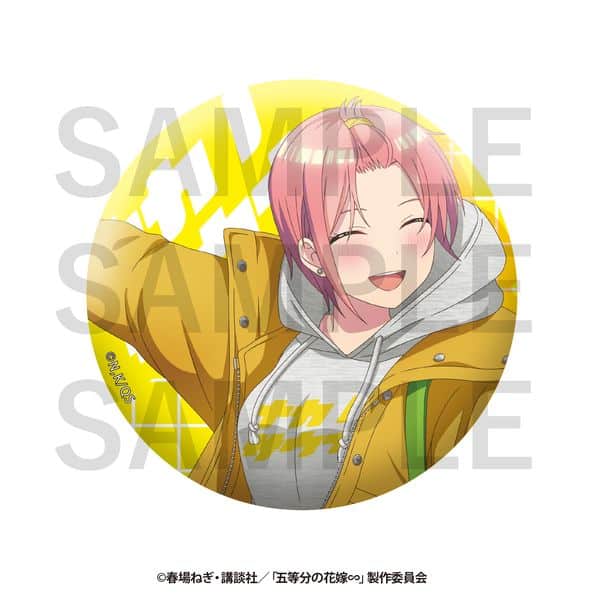 五等分の花嫁∽ -サウナ行こう!- メタリック缶バッジ 中野一花 キャラアニで
                                                2024年10月発売