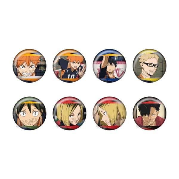 ハイキュー!! 百面相缶バッジ vol.4  キャラアニで
                                                2024年09月発売
