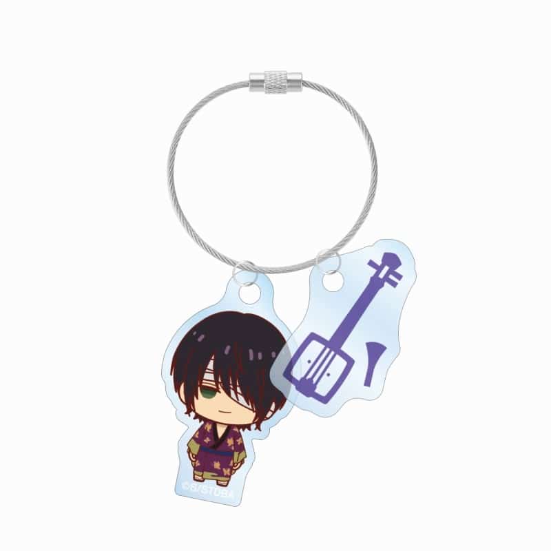銀魂 高杉晋助 ちょこんと! 2連ワイヤーアクリルキーホルダー
 
2024/10/27 発売