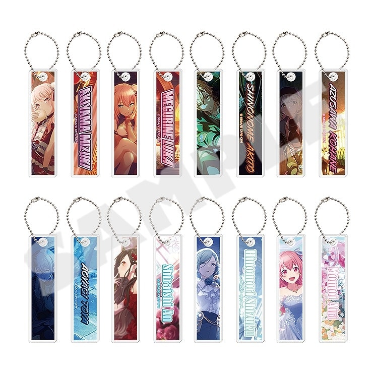 プロセカ アクリルスティックキーホルダーコレクション vol.2 B(全8種)
 アニメイトで
2024年09月下旬発売