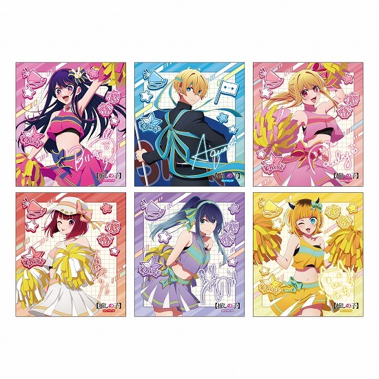 推しの子 サイン入りミニ色紙コレクション 6個入り1BOX                     ホビーストックで2024年8月発売