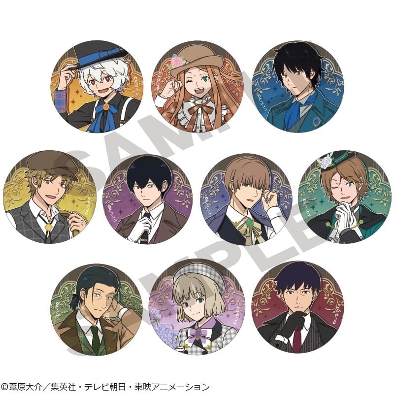 ワールドトリガー トレーディング缶バッジ 英国風
 アニメイトで
2024年09月中旬発売