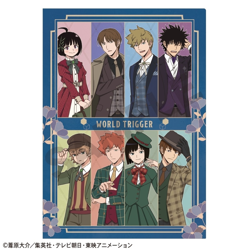 ワールドトリガー シングルクリアファイル ブルー 英国風第2弾
 アニメイトで
2024年09月発売