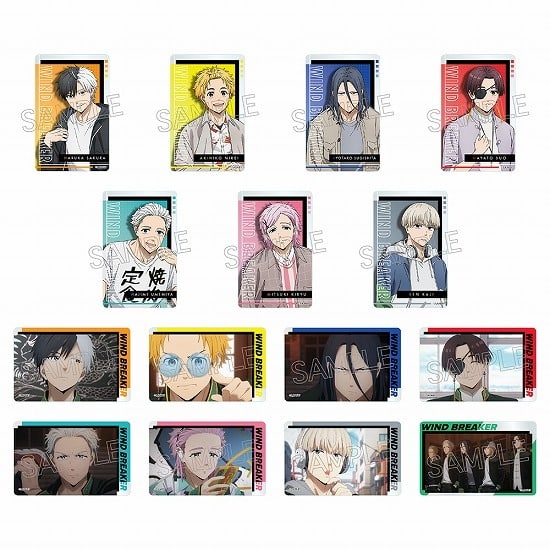 WIND BREAKER クリアカード 10個入り1BOX                     ホビーストックで2024年8月発売