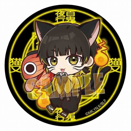 ブルーロック 缶バッジ 蜂楽 廻 百鬼夜行ver.                     ホビーストックで2024年7月発売