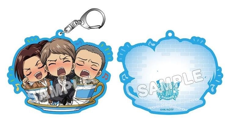 進撃の巨人 アクリルキーホルダー カップインシリーズ3.5弾 ジャン&コニー&サシャ
 アニメイトで
2024年09月発売