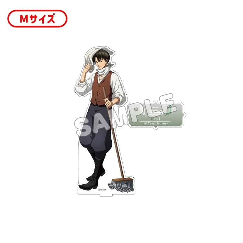 進撃の巨人 10 Years Journey 描き下ろしアクリルフィギュアM リヴァイ(過去)
 アニメイトで
2024年09月発売